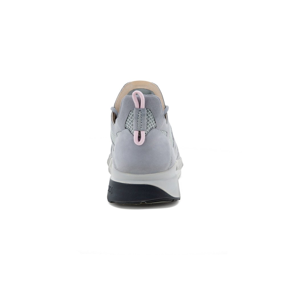 Tenis Mujer - ECCO Zipflex Bajos Tex - Grises - GMQ263078